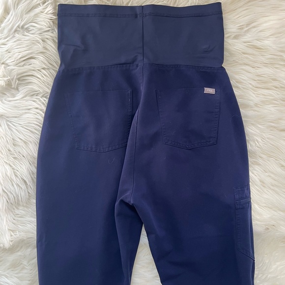 FIGS Zamora Maternity Scrub Pants – Navy Blue | Size Small - Picture 7 of 9